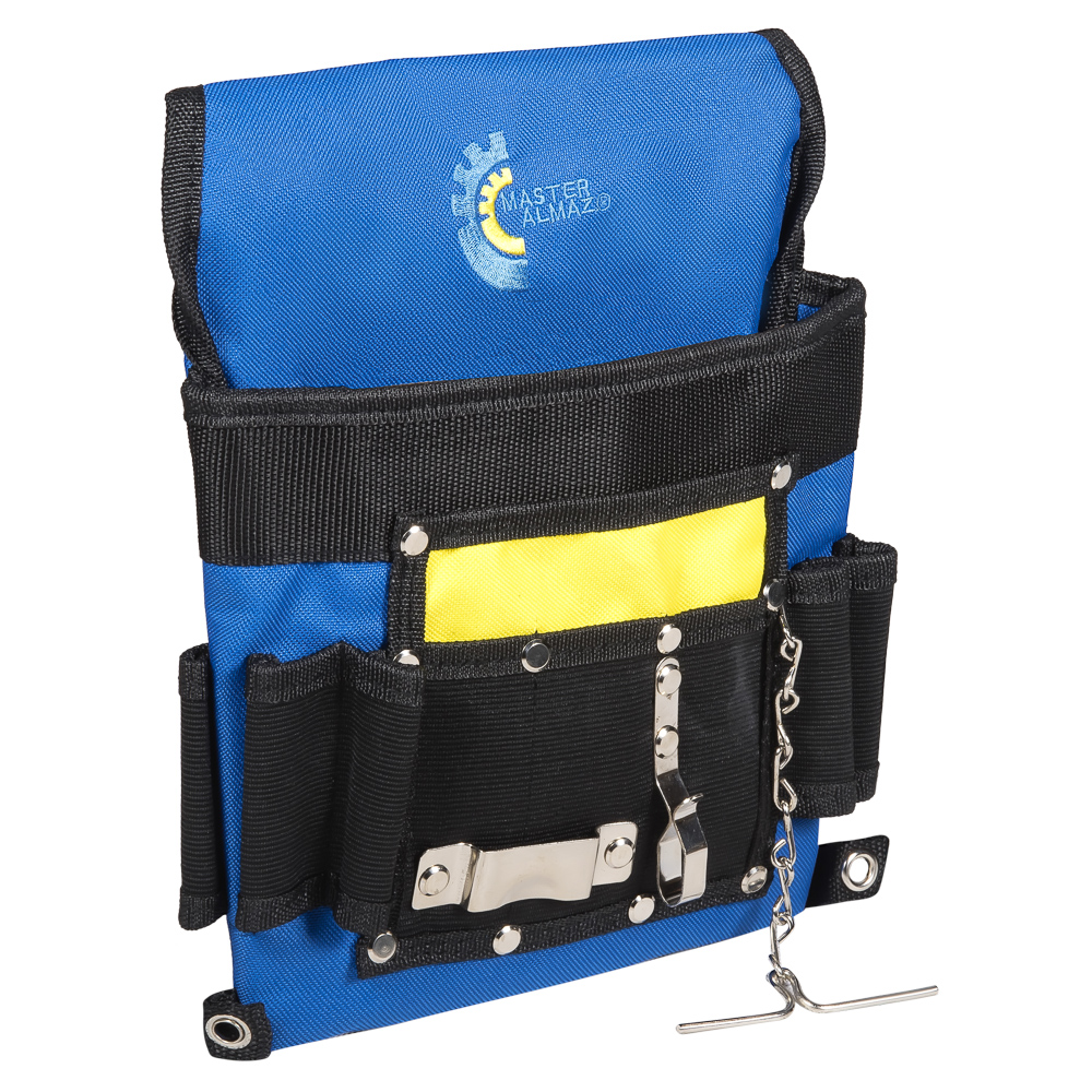 Сумка для инструментов МастерАлмаз на 7 карманов с поясом – №1