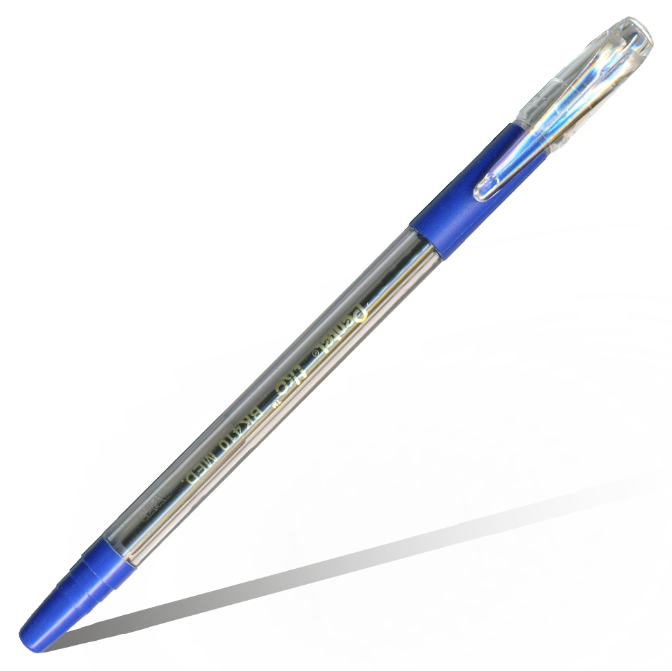 Ручка шариковая Pentel TKO 1 мм, синяя – фото №1 Ручка шариковая Pentel TKO 1 мм, синяя – №1