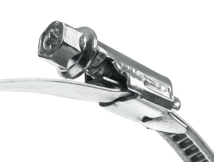 Стяжка-хомут червячный Зубр 12-22 мм оцинкованный – №2