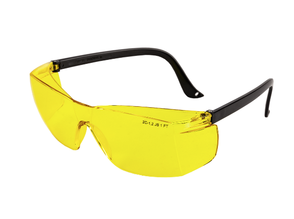 Очки защитные открытого типа Jeta Safety Clear Vision, янтарные – №1