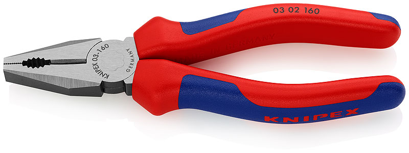 Плоскогубцы Knipex 160 мм, комбинированные (0302160) – фото №1 Плоскогубцы Knipex 160 мм, комбинированные (0302160) – №1