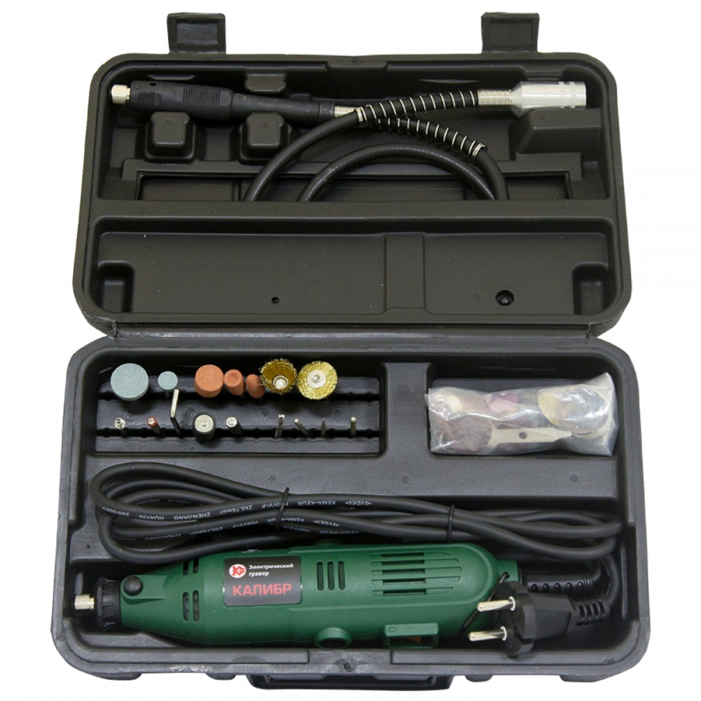 Гравер Калибр ЭГ-160 + ВГ (с гибким валом) – №5