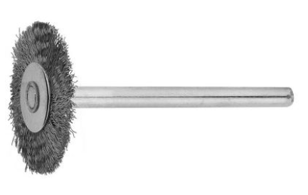 Насадка-щетка для гравера Зубр 20 мм, стальная – №1