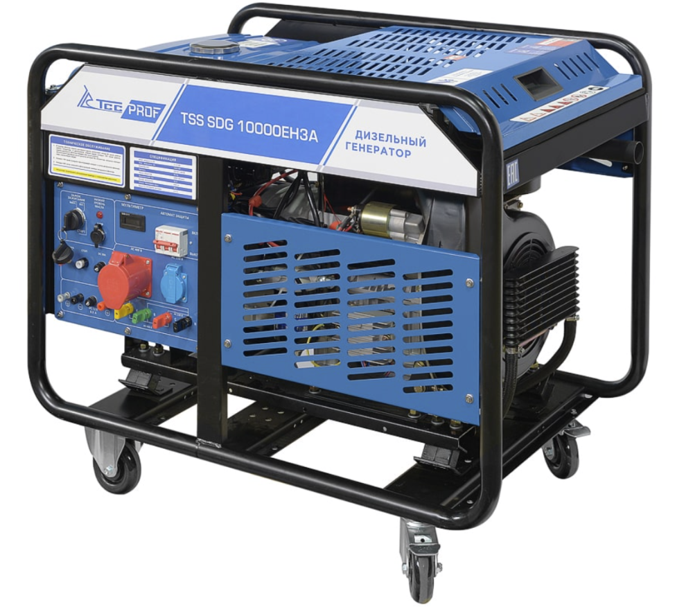 Генератор дизельный TSS SDG 10000EH3A – №1