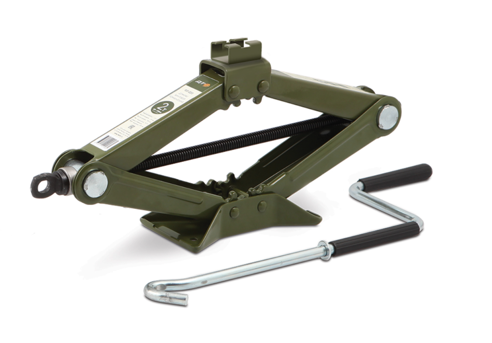 Домкрат винтовой ромбический Дело Техники 2т, 120-395 мм – №1