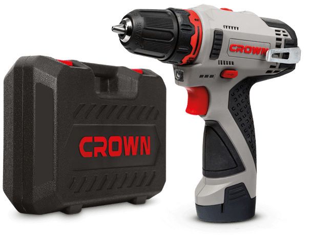 Аккумуляторная дрель-шуруповерт Crown CT21072HX-2 BMC (2х2,0 Ач) – фото №1 Аккумуляторная дрель-шуруповерт Crown CT21072HX-2 BMC (2х2,0 Ач) – №1