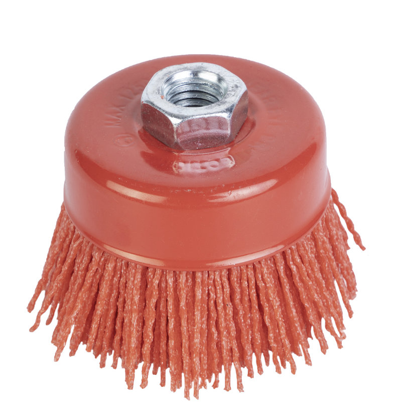 Корщетка для УШМ Elitech 85 мм М14, чашка – №1