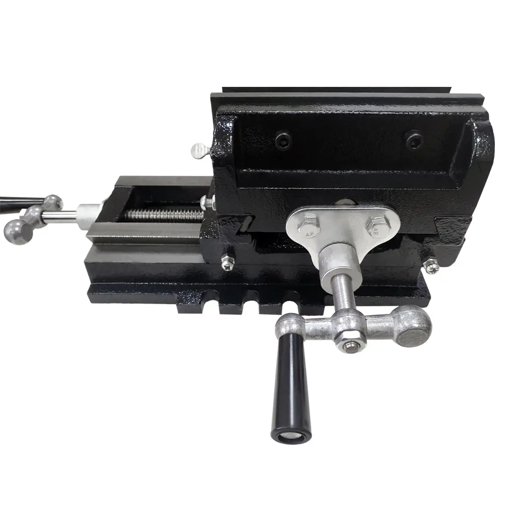 Тиски станочные Белмаш CV125 крестовые – №2