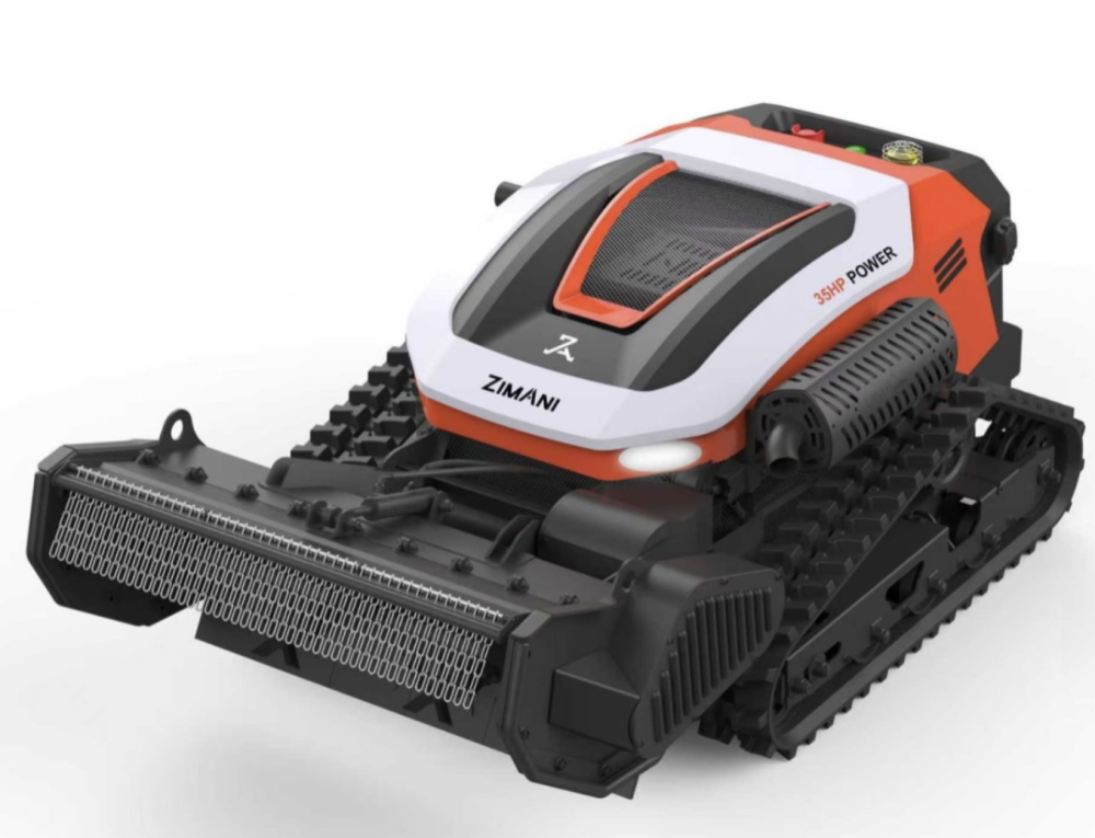 Газонокосилка-мульчер бензиновая ZimAni RCM 100BH-PRO "Эволюция С" на радиоуправлени – фото №2 Газонокосилка-мульчер бензиновая ZimAni RCM 100BH-PRO "Эволюция С" на радиоуправлени – №2
