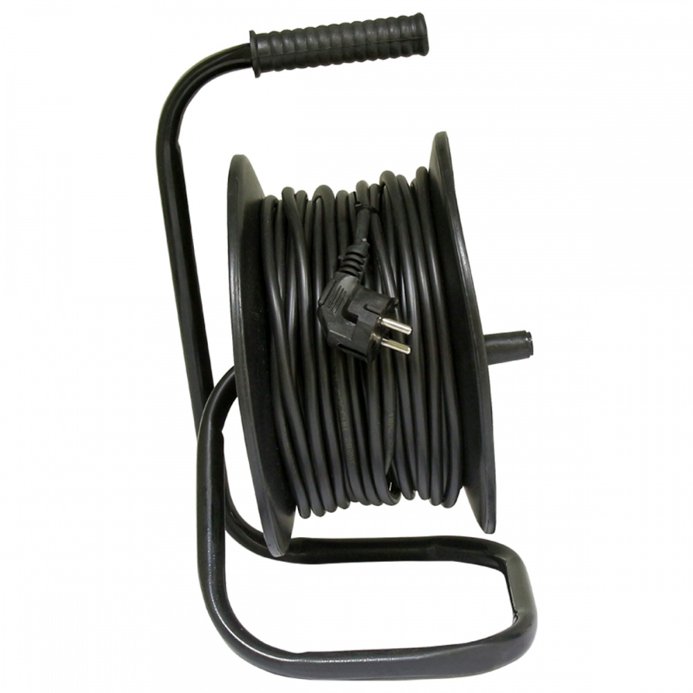 Удлинитель электрический Калибр на катушке 30м 2х2,5 (217126) – №1