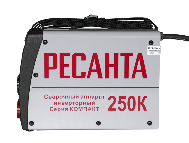 Сварочный аппарат Ресанта САИ 250К (компакт) – фото №3 Сварочный аппарат Ресанта САИ 250К (компакт) – №3