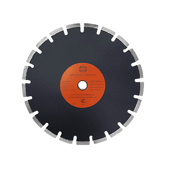 Диск алмазный Strong 350х10х25,4/22,2 мм по асфальту – №1