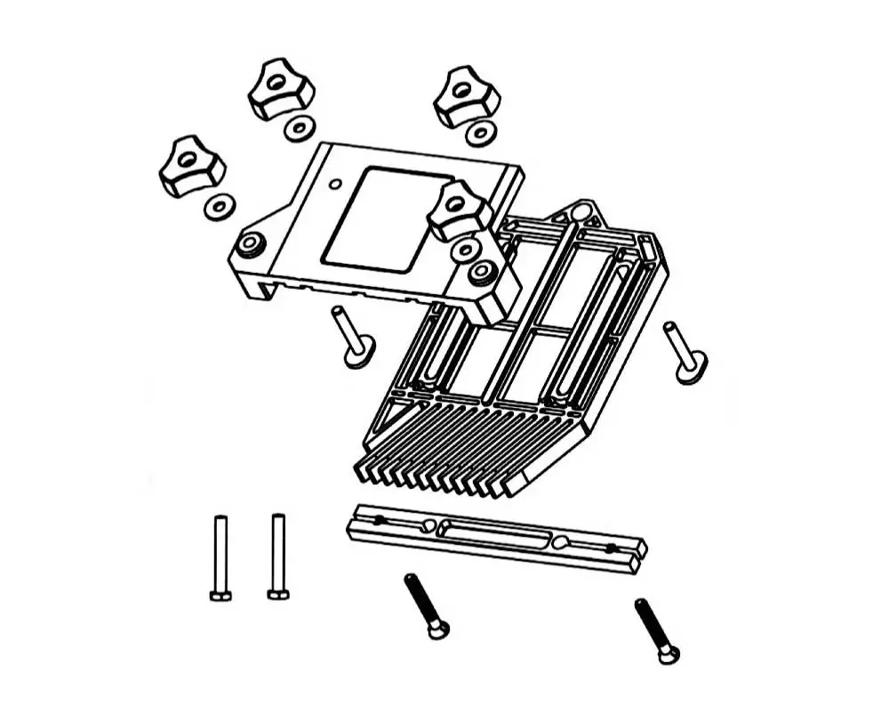 Прижим боковой одинарный Белмаш D030A – №2