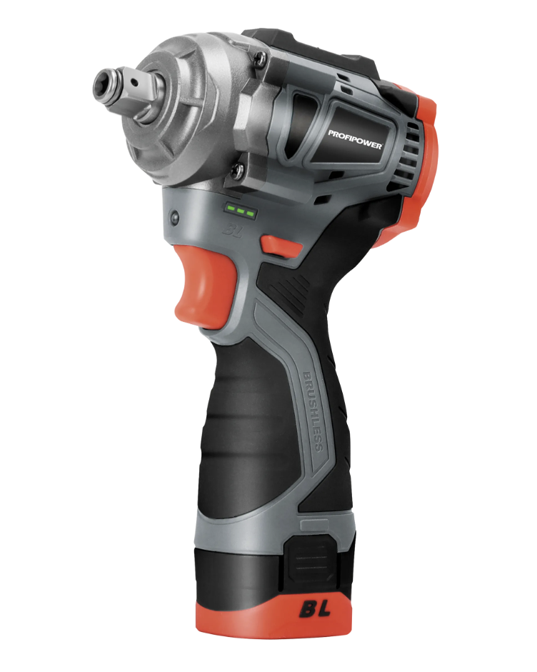 Аккумуляторный ударный гайковерт ProfiPower BL-163 16В (2х2,0 Ач) – №1