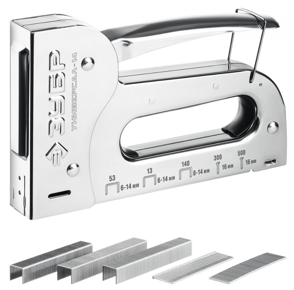 Степлер металлический Зубр Универсал-14 6-в-1 (31527) – №1