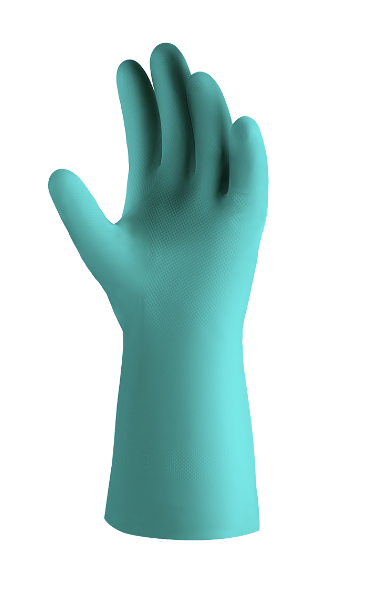 Перчатки химостойкие Jeta Safety с хлопковым напылением, размер XXL – №1