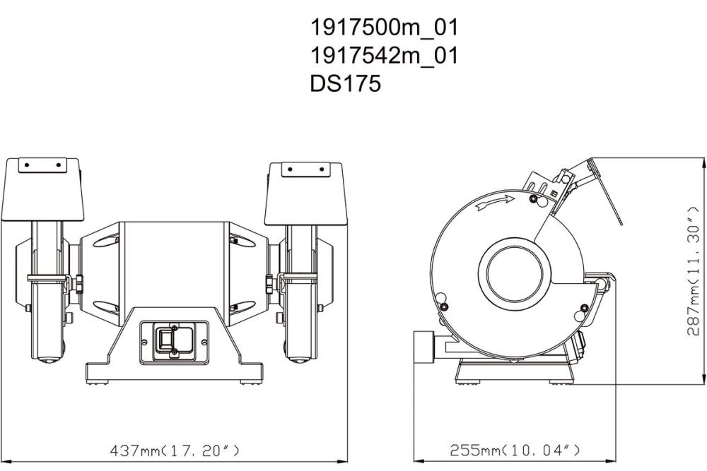 Станок заточной Metabo DS 175 – №1