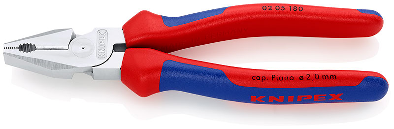 Плоскогубцы Knipex 180 мм, силовые (0205180) – фото №1 Плоскогубцы Knipex 180 мм, силовые (0205180) – №1