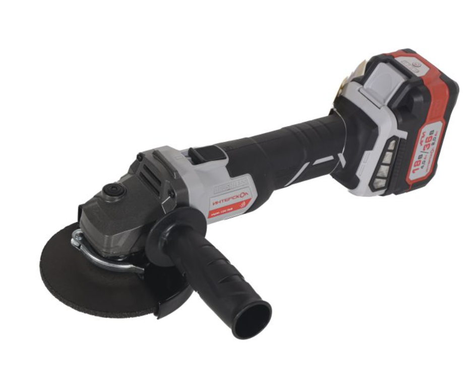 Аккумуляторная УШМ Интерскол 125/36В АПИ (2х2,0 Ач) – №1