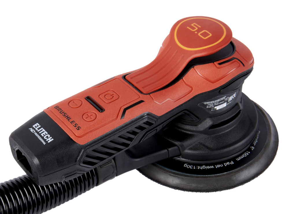 Эксцентриковая шлифовальная машина Elitech HD ES 0515E (E2213.053.01) – №5