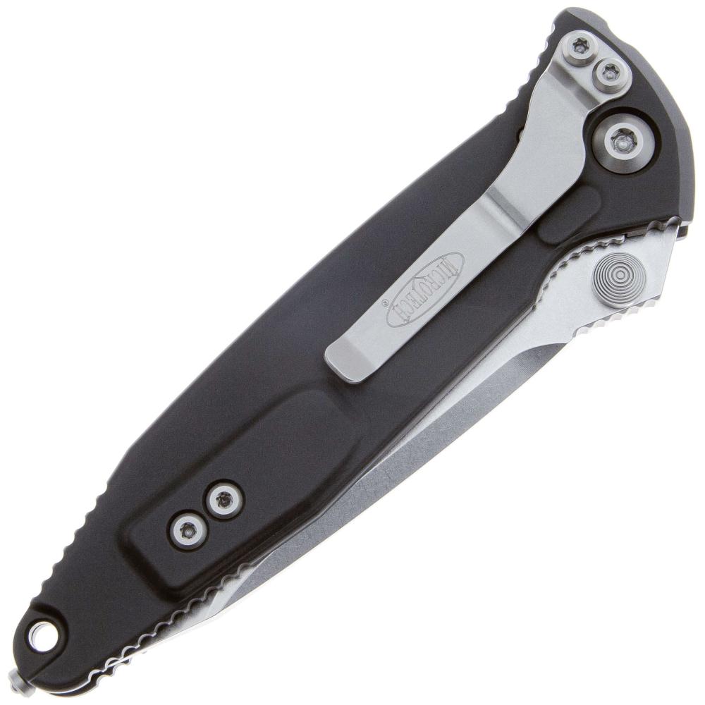 Нож Microtech Socom Elite T/E Stonewashed Serrated (161-12) – фото №2 Нож Microtech Socom Elite T/E Stonewashed Serrated (161-12) – №2