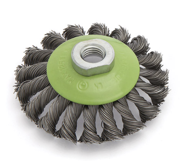 Щётка для УШМ Дело Техники 115 мм крученая конусная – №1