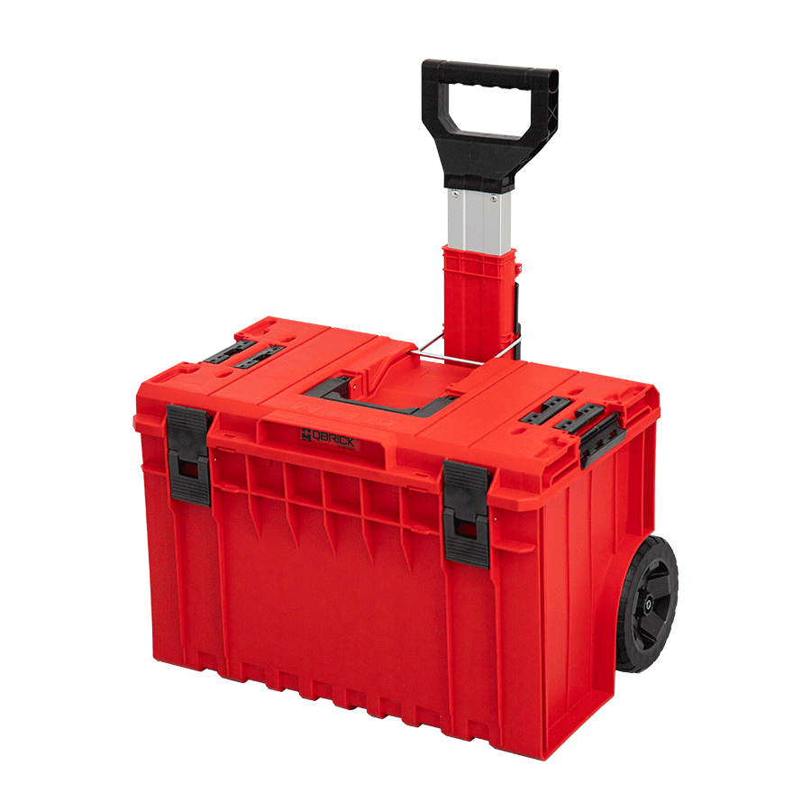 Ящик для инструментов Qbrick System One Cart RED Ultra HD 585x460x765мм – фото №1 Ящик для инструментов Qbrick System One Cart RED Ultra HD 585x460x765мм – №1