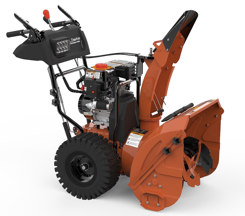 Снегоуборщик бензиновый ZimAni ST324 DLE PRO – фото №1 Снегоуборщик бензиновый ZimAni ST324 DLE PRO – №1