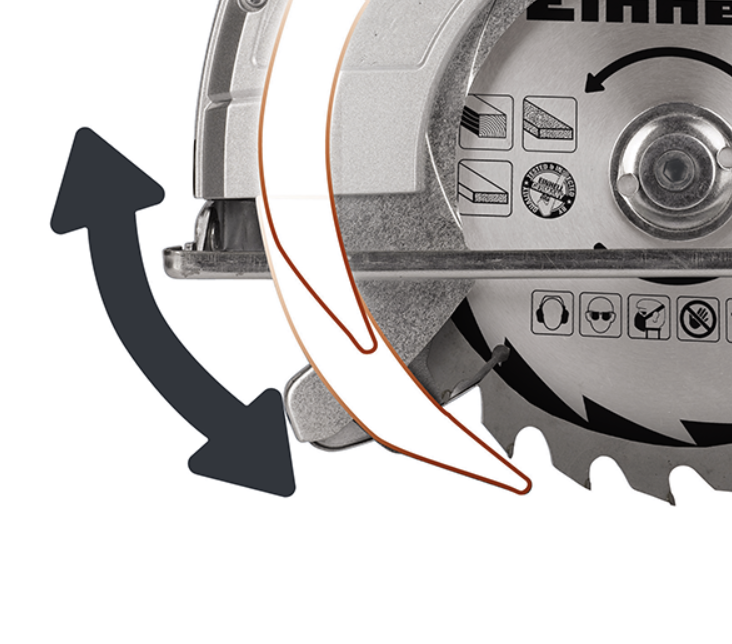 Пила циркулярная Einhell TC-CS 1400 – фото №5 Пила циркулярная Einhell TC-CS 1400 – №5