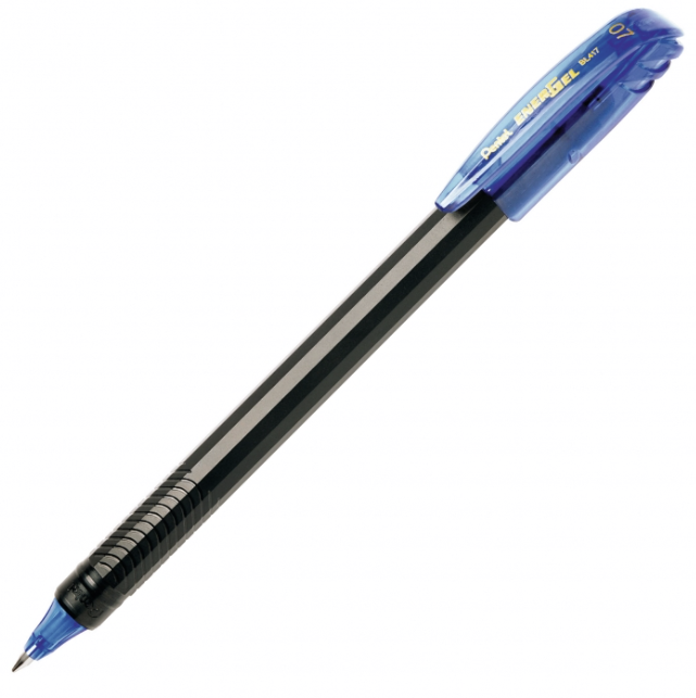Ручка гелевая Pentel Energel Stick 0,7 мм, синяя – фото №1 Ручка гелевая Pentel Energel Stick 0,7 мм, синяя – №1