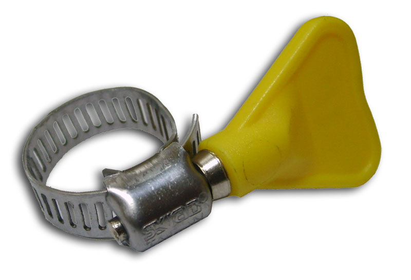 Стяжка-хомут червячный с ключом Skrab 16-27 мм – №1