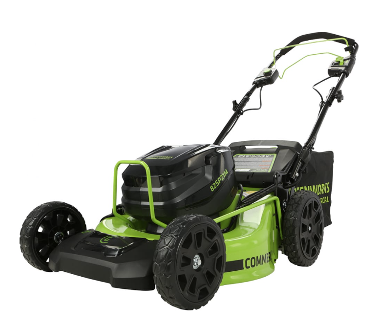 Аккумуляторная газонокосилка Greenworks GC82LM51SP самоходная (без акк. и зу) – №2