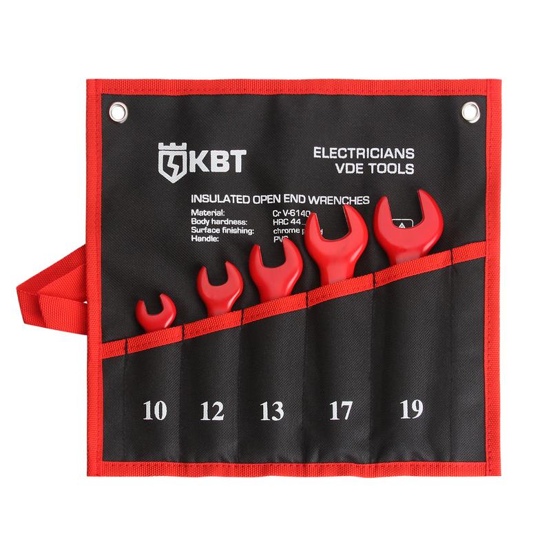 Набор ключей рожковых КВТ Эксперт НИИ-20 диэлектрических (5 шт) – №1