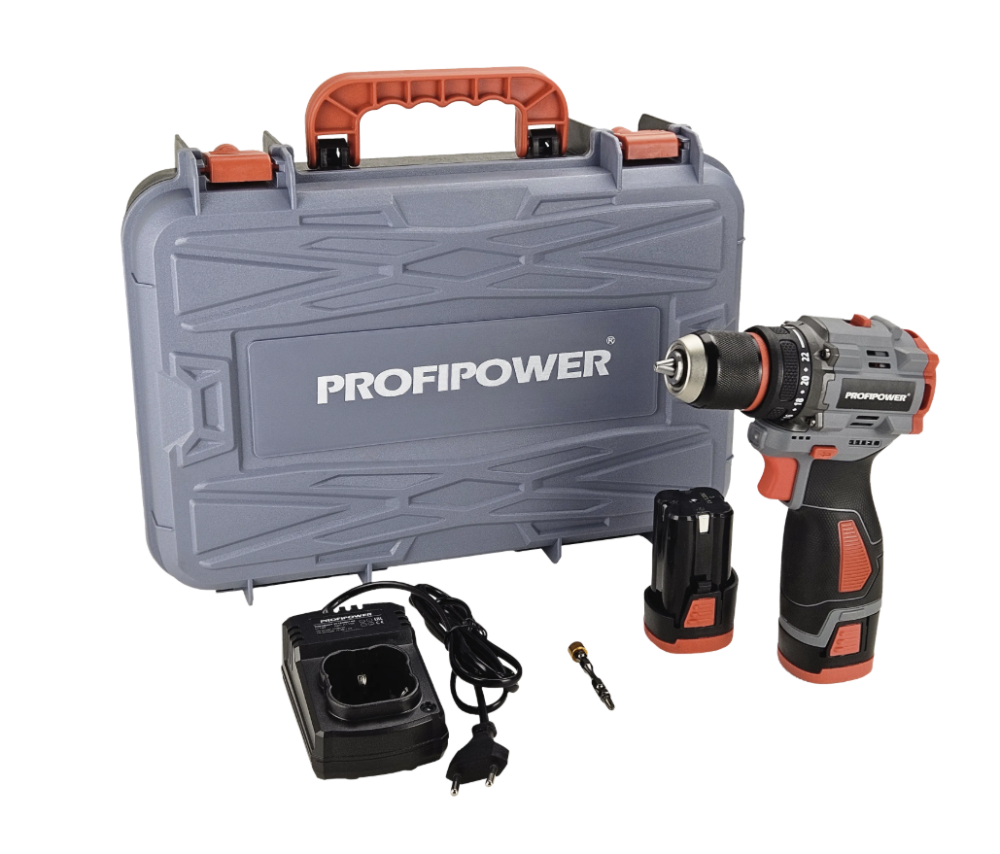 Аккумуляторая дрель-шуруповерт ProfiPower BL-161 16В (2х2,0 Ач) – фото №4 Аккумуляторая дрель-шуруповерт ProfiPower BL-161 16В (2х2,0 Ач) – №4