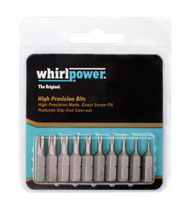 Набор бит WhirlPower TX 25 мм (10 шт) – №1