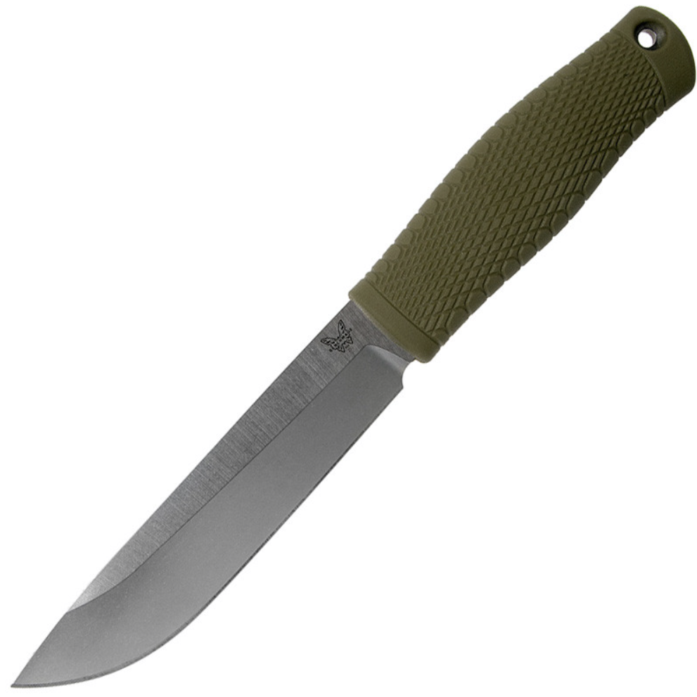 Нож Benchmade Leuku Olive Santoprene (202) – фото №1 Нож Benchmade Leuku Olive Santoprene (202) – №1