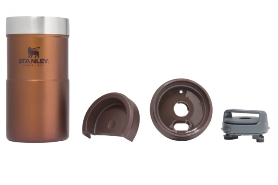 Термокружка Stanley Classic Neverleak 0,25 л темно-янтарная – №1