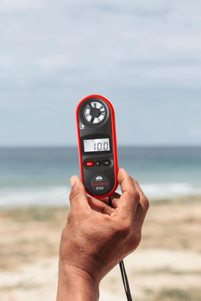 Анемометр-термометр измеритель скорости потока воздуха ADA AeroTemp IP65 – №3
