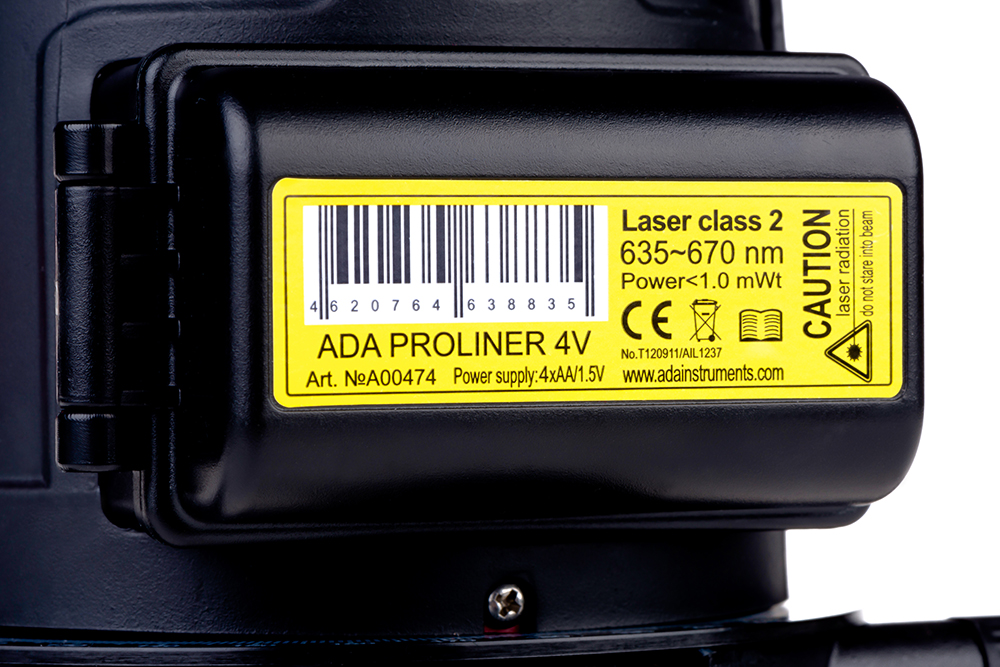Уровень лазерный ADA Pro Liner 4V – №8