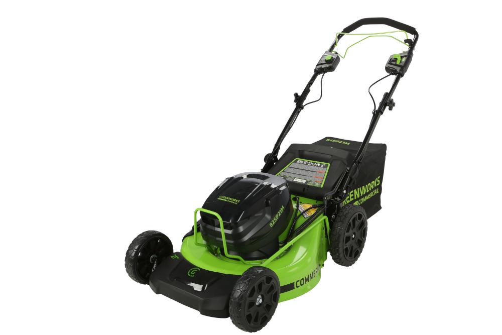 Аккумуляторная газонокосилка Greenworks GC82LM51SP2 (1х5,0 Ач) 2515907UB – фото №1 Аккумуляторная газонокосилка Greenworks GC82LM51SP2 (1х5,0 Ач) 2515907UB – №1