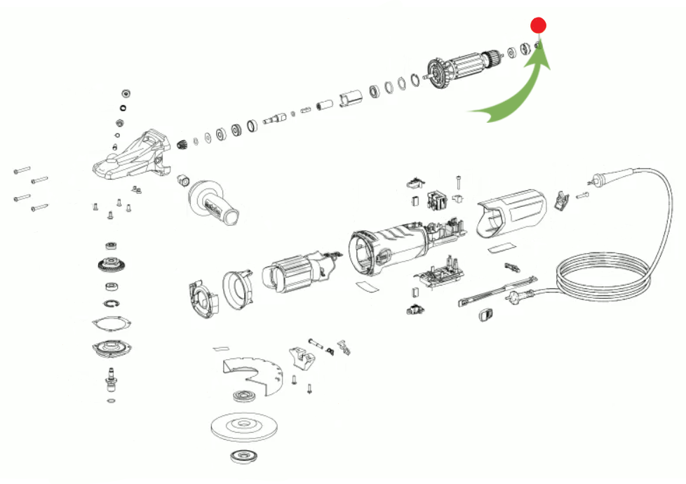 Кольцо магнитное Metabo для УШМ WEVA 15-150 – №1