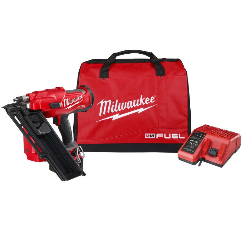 Аккумуляторный гвоздезабиватель Milwaukee M18 FFN-502C (2х5,0 Ач) – №2