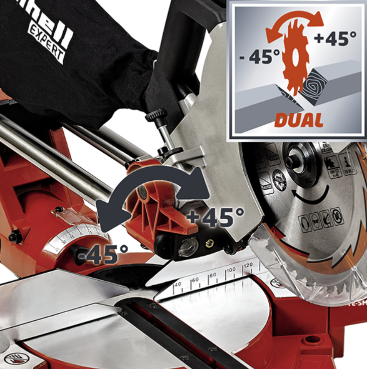 Пила торцовочная Einhell TE-SM 2534 Dual – фото №2 Пила торцовочная Einhell TE-SM 2534 Dual – №2