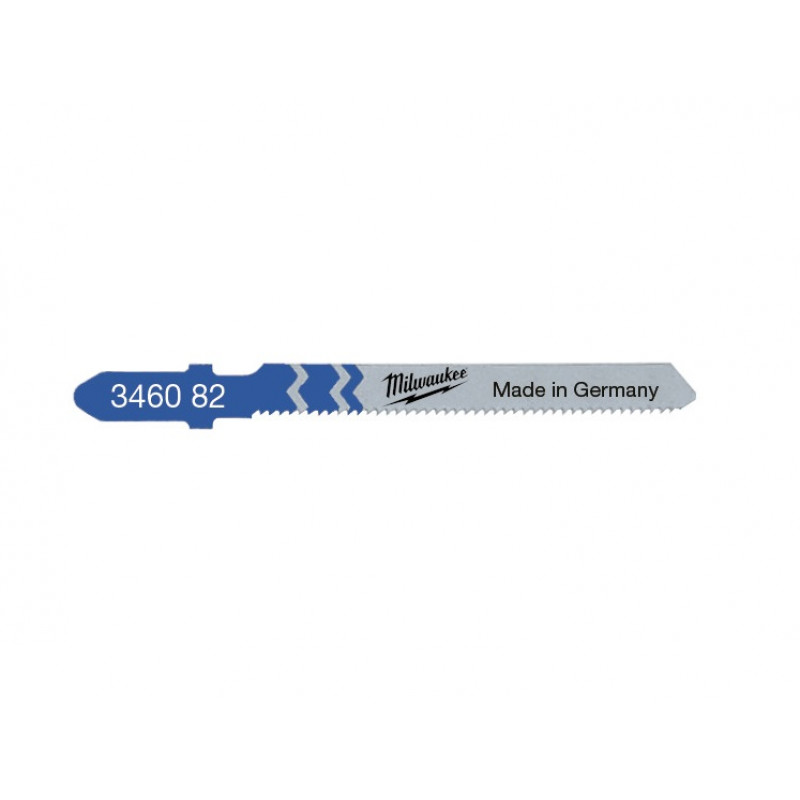 Пилка для лобзика Milwaukee T 227 D 75 мм (1 шт) – фото №1 Пилка для лобзика Milwaukee T 227 D 75 мм (1 шт) – №1