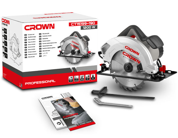Пила циркулярная Crown CT15199-190 – №1