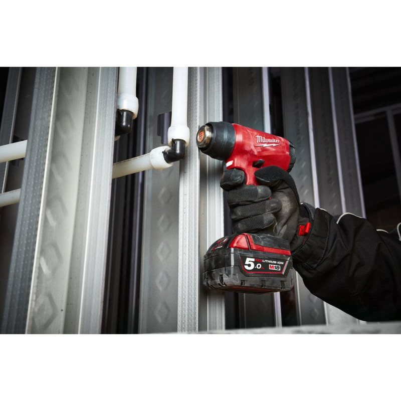 Аккумуляторный технический фен Milwaukee M18 BHG-502C – фото №2 Аккумуляторный технический фен Milwaukee M18 BHG-502C – №2