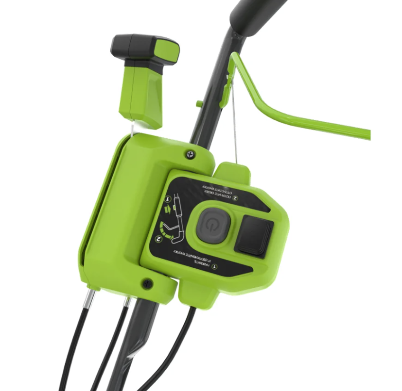 Аккумуляторный снегоуборщик Greenworks GD40STX2 (1х8,0 Ач) 2603407UH – фото №6 Аккумуляторный снегоуборщик Greenworks GD40STX2 (1х8,0 Ач) 2603407UH – №6