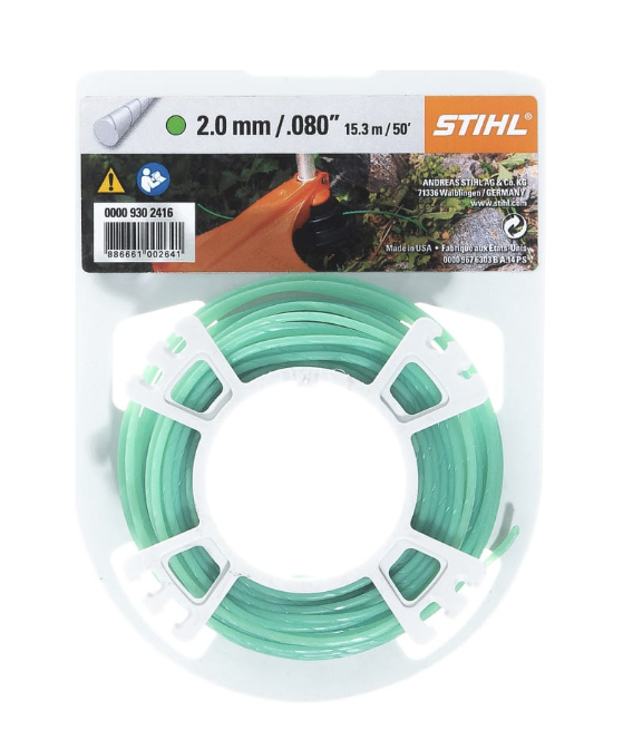 Леска для триммера Stihl 2,0 мм/14 м круглая – фото №1 Леска для триммера Stihl 2,0 мм/14 м круглая – №1