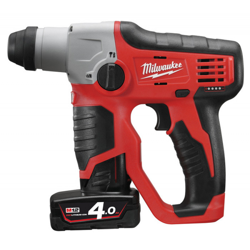 Аккумуляторный перфоратор Milwaukee M12 H-402C (Li-Ion 4Ач) – №1