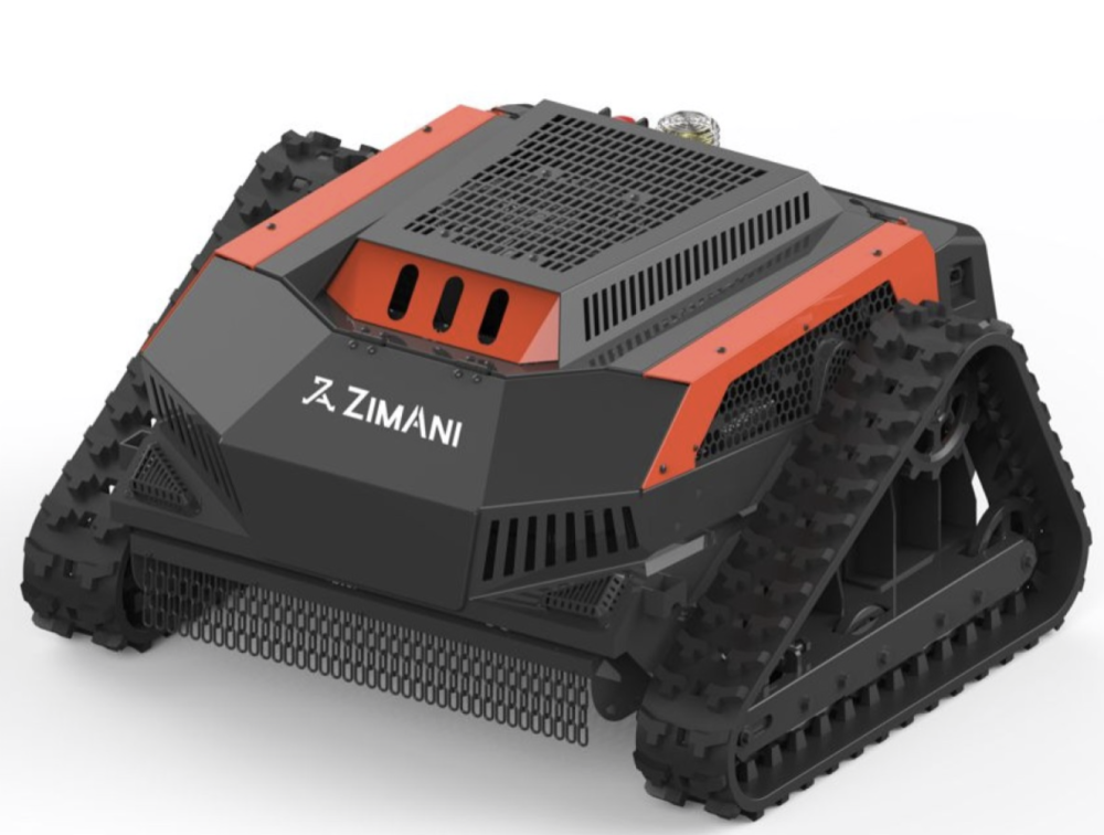 Газонокосилка бензиновая ZimAni RCM 70RH "Ураган" на радиоуправлении – фото №1 Газонокосилка бензиновая ZimAni RCM 70RH "Ураган" на радиоуправлении – №1